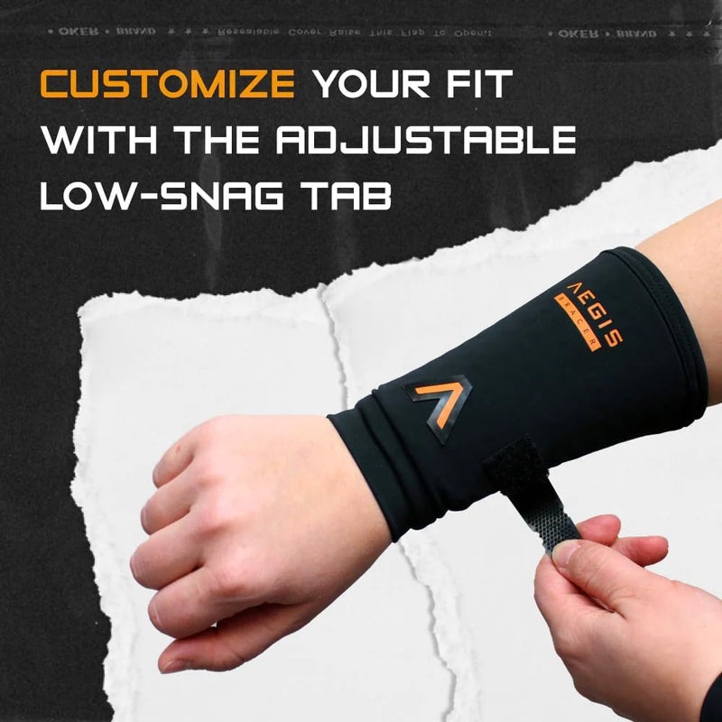 AEGIS Bracer Flex 360 Multi Sport Wrist Guard, Adult/Youth, Featuring Impact and Cut Resistant Technology - Image 3